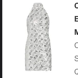 Sequin mini dress